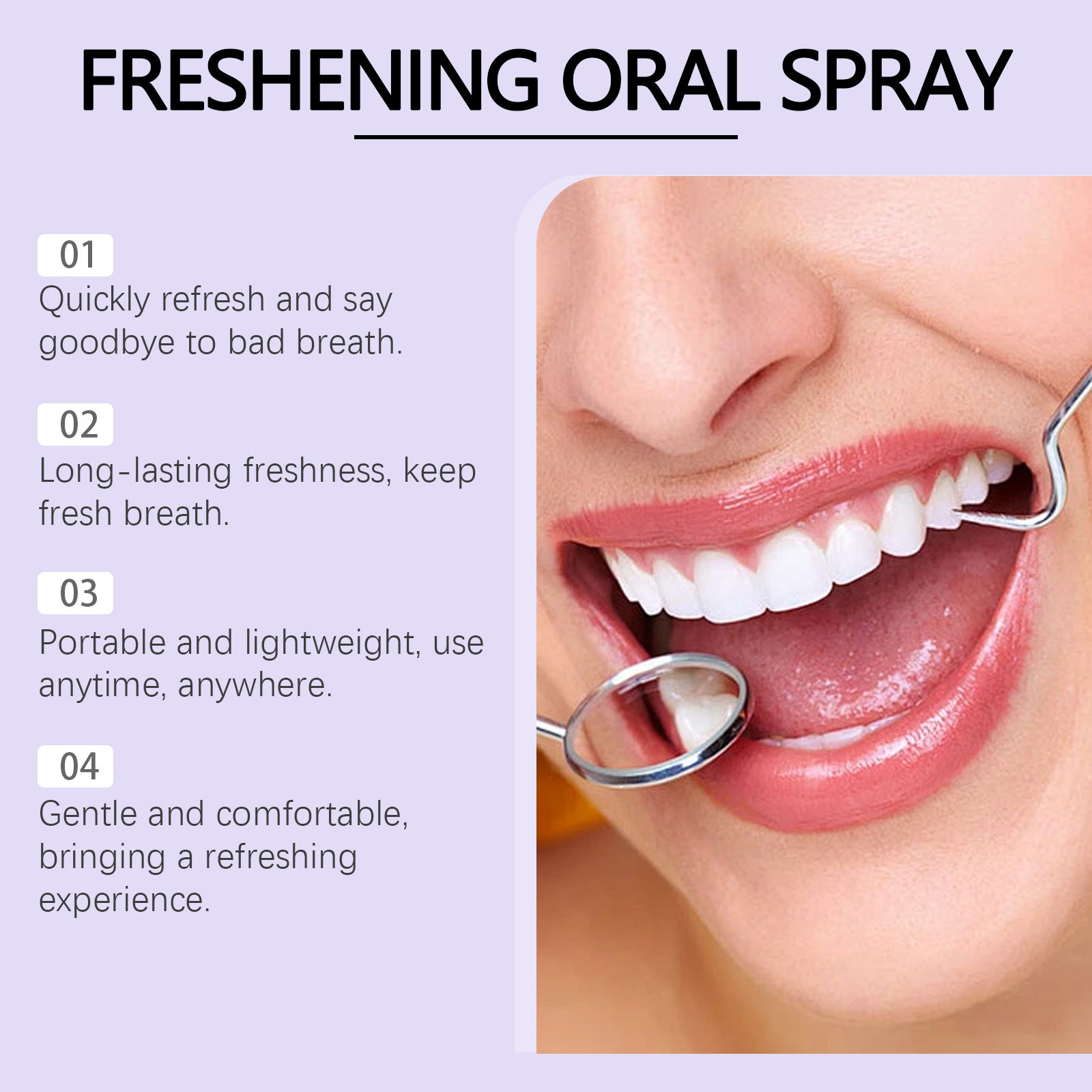 Fresh Breath Oral Spray (Portable & Long-Lasting)