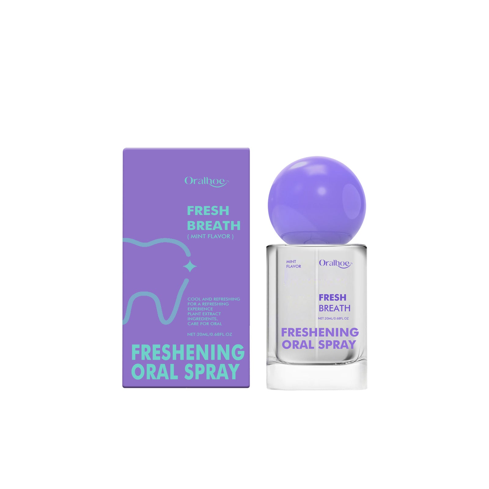 Fresh Breath Oral Spray (Portable & Long-Lasting)