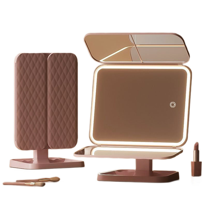 LED Makeup Mirror with Adjustable Light  Desktop Vanity Mirror