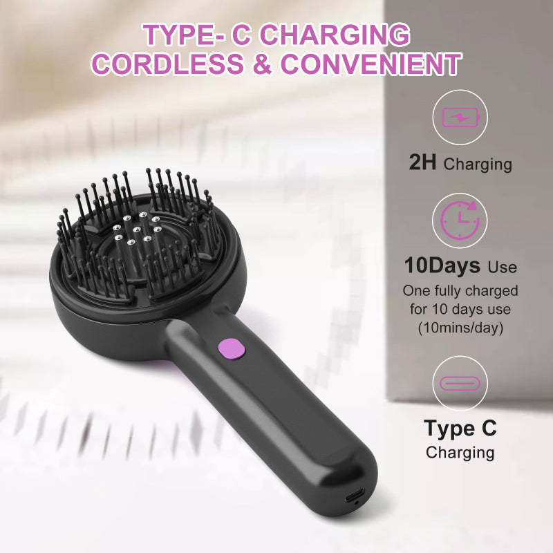 Multifunctional Electric Massaging Comb