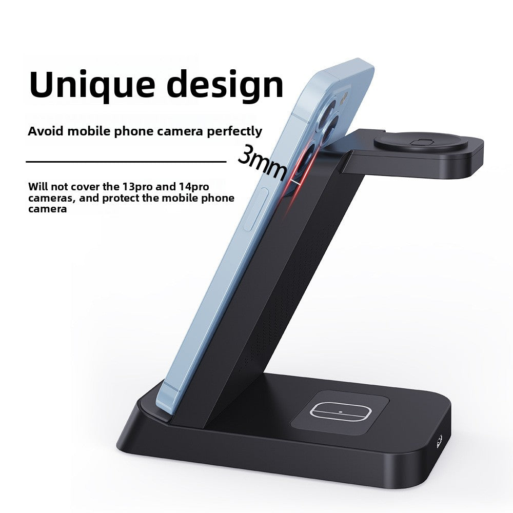 Three-in-One Fast Wireless ChargerThree-in-One Fast Wireless Charger for iPhone and Samsung
 for iPhone and Samsung
